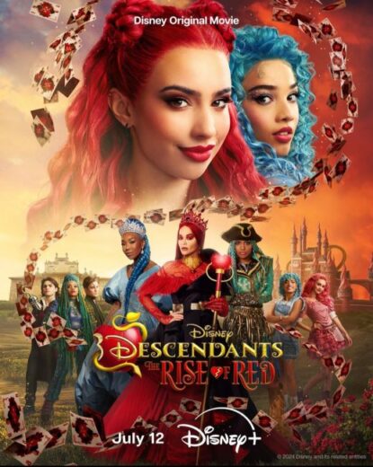 فيلم Descendants: The Rise of Red 2024 مترجم اون لاين